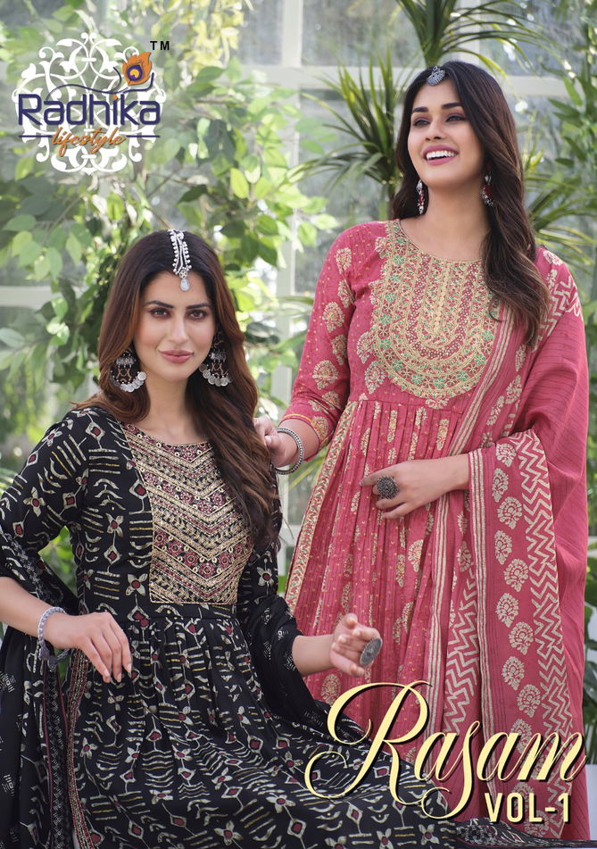 Radhika Rasam Heavy Festive Wear Wholesale Readymade Salwar Suits